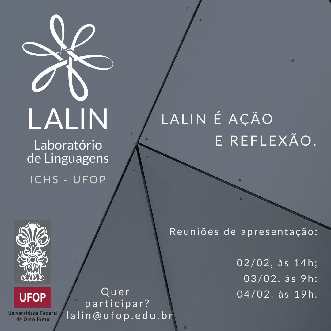 Convite para inscrição no LALIN