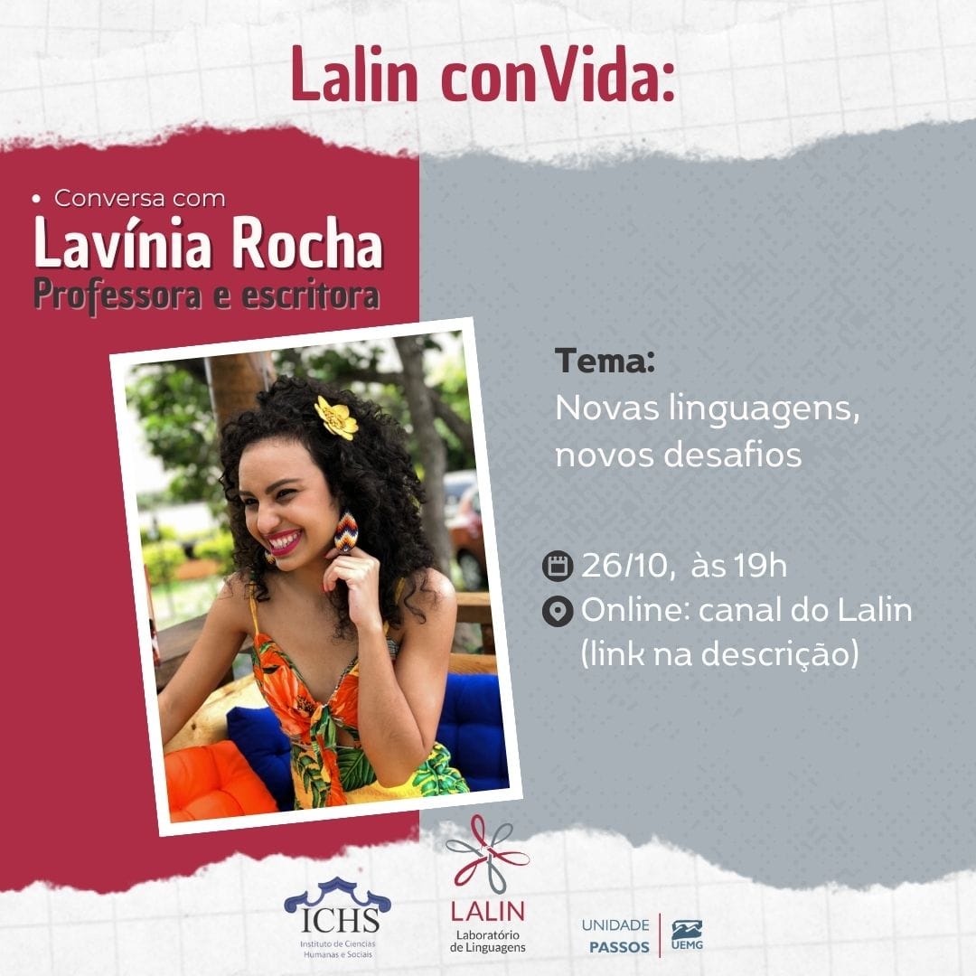 LALIN ConVida – Lavínia Rocha Novas linguagens – novos desafios