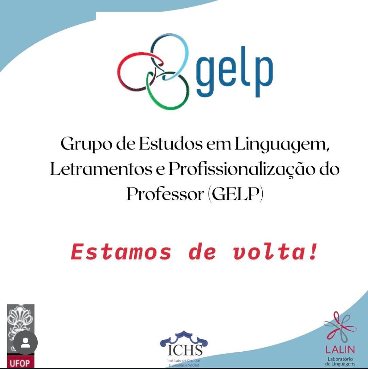 Grupo de estudos em linguagens, letramentos e profissionalização do professor (GELP)
